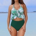 thumbnail image 3 of Traje de baño de una pieza HUOGUO, traje de baño sexy de pecho alto para mujer, 3 of 4
