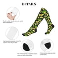 thumbnail image 5 of Pofeuu Fresh Avocado Print Compression Socks for Women & Men Circulation - Best Support for Nurses,Running,Athletic,Sports, 5 of 7