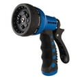 thumbnail image 2 of Dramm Heavy-Duty Metal 9-Pattern Hose Nozzle - Adjustable Flow - Blue, 2 of 4
