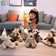 thumbnail image 2 of Babiqu 25cm Popular Forest Animals Stuffed Doll Plush Jungle Series Animal Elephant Lion Monkey Zebra Giraffe TOYS Kids Giftlion25cm Deng Xun unisex, 2 of 2