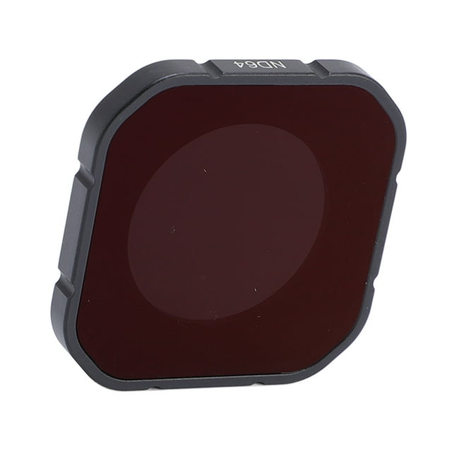 Filtre ND pour Objectif en Alliage d'Aluminium, Évite la Surexposition, Léger, Haute Résistance, Filtre de Caméra Sport en Verre Optique pour Caméra d'Action