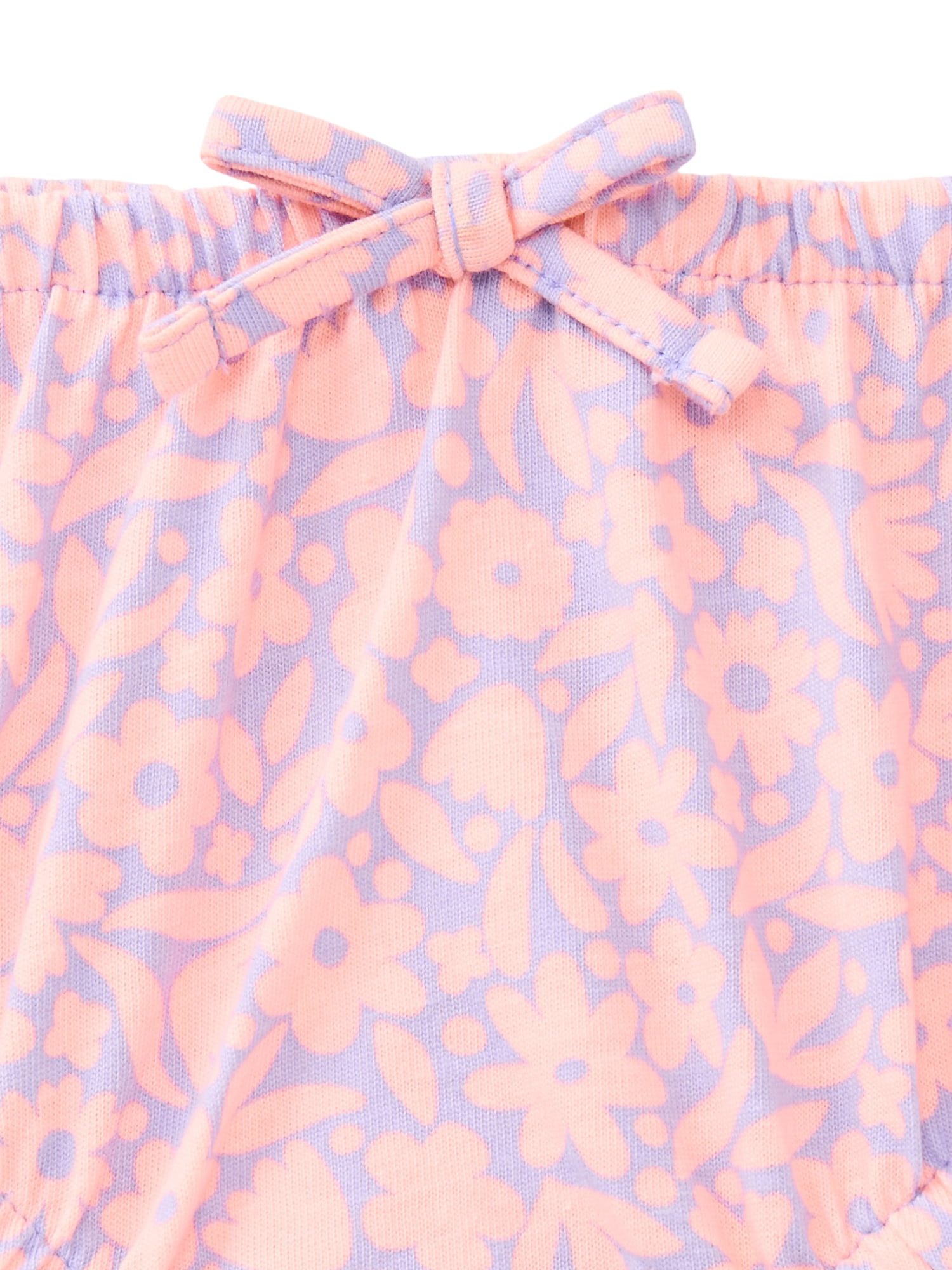 Wonder Nation Baby Girl Bloomer Shorts, Sizes 0-24 Months