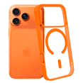 thumbnail image 2 of Funda Transparente con Color NARANJA Compatible con MagSafe para iPhone 17 Pro, Protección Antigolpes Ultrafina, TPU + Silicona Resistente, 2 of 6