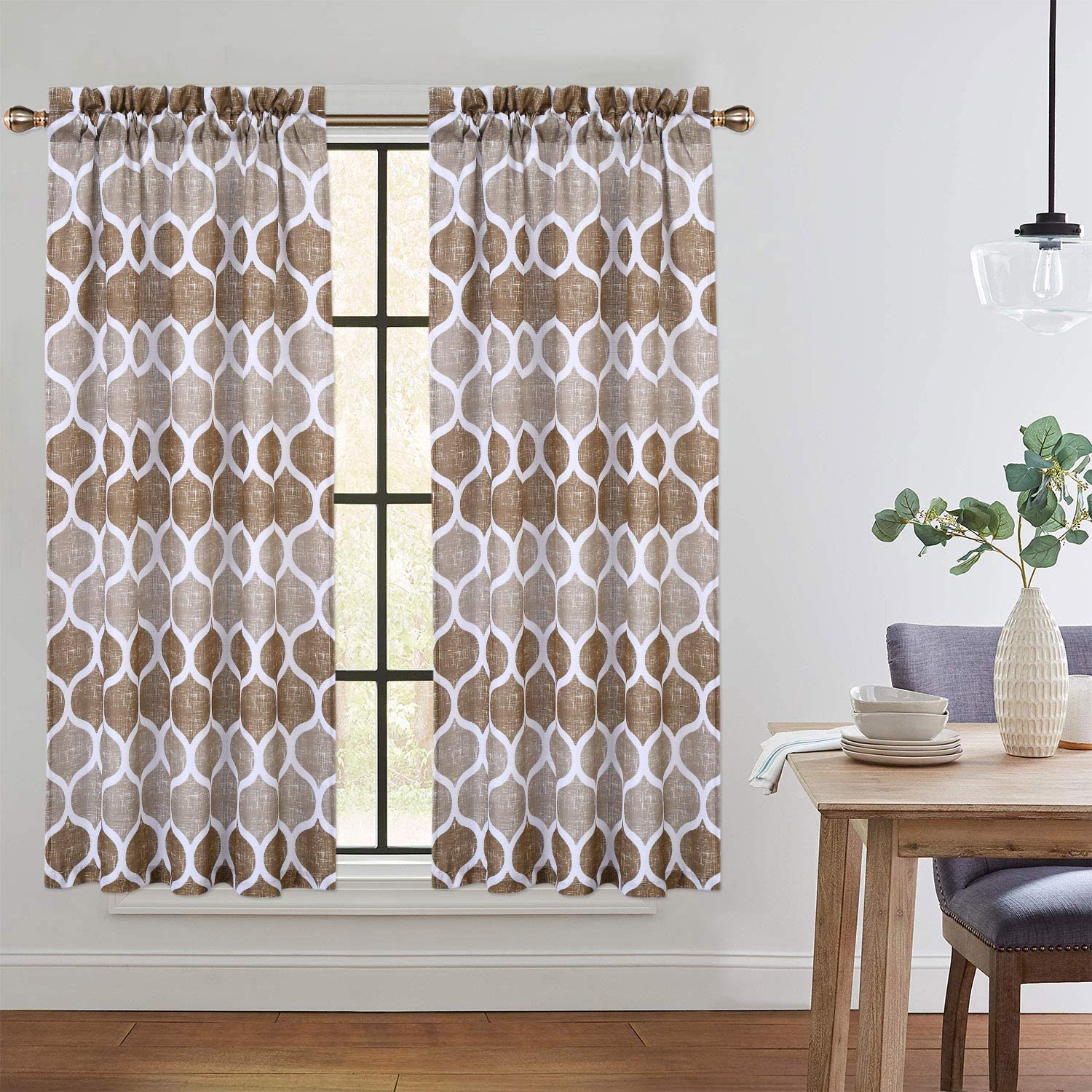 Geometric Printed Short Kitchen Curtains Cafe Curtains 24 Inch Tier   7e94c04d 9772 44d4 A55d Aa4c6892e41f.88c0025cf26b9225954864fa87c04fec 