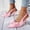 #0298-Pink, variant on Xucatan Women's Satin Slingback Pumps, Pointed Toe Block Heel Dress Shoes, Adjustable Buckle Comfortable Heels for Wedding Party Office Gift