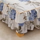 thumbnail image 4 of unids/set falda de cama plisada con volantes sábanas fundas de almohada juego de cama transpirable (cama de 1,5 M), 4 of 8
