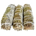 thumbnail image 2 of Sahumerio de Salvia Blanca con Juniper 10 cm – Pack de 3 Piezas Aroma Fresco y Herbal para Ambientes Naturales, 2 of 3