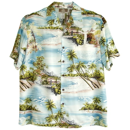 Paradise Island Surf Made in Hawaii Mens Hawaiian (Best Surfing In Mexico)