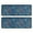 Blue Paisley Pattern, variant on Kitchen Rugs Sets Of 2,Blue Paisley Pattern Anti Fatigue Kitchen Mat Rugs Non Slip Washable,Decorative Kitchen Floor Mats for Kitchen,Sink,Laundry,17"x47" 17"x47"