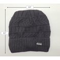 thumbnail image 3 of GRNSHTS Winter Warm Knitted Beanie and Warm Scarf Set for Women, Soft Fleece Lining and Stylish Knit Scarf and Beanie Set (Black), 3 of 12