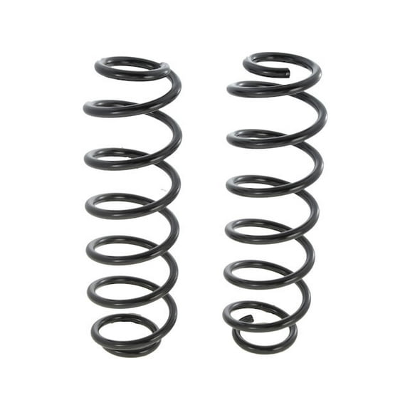 Rear Coil Spring Set of 2 - Standard - Compatible with 1999 - 2005 Volkswagen Jetta Sedan 1.8L 2.0L 4-Cylinder 2000 2001 2002 2003 2004