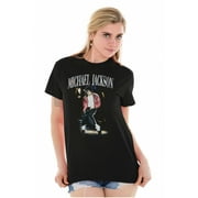 Michael Jackson Thriller Toe Stand Plus Size Crewneck Graphic Tee Shirt Brisco Brands 3X