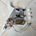 thumbnail image 4 of SSH Prewired Guitar Strat Pickguard Set  Ainico 5 Humbucker Pickups Coil Splitting Switch Multi Switch Harnesses ,For Fender ST Electric Guitar Part Replacement, 4 of 8