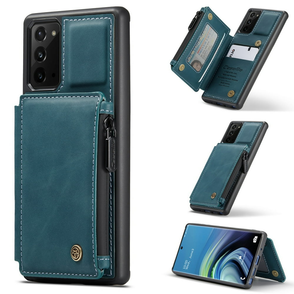 Samsung Galaxy Note 20 Case, Dteck Leather Flip Wallet RFID Blocking