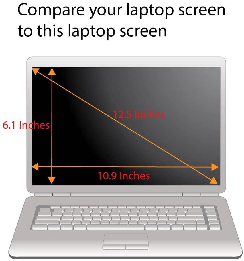 Privacy Screen Filter for 12.5 Inches 