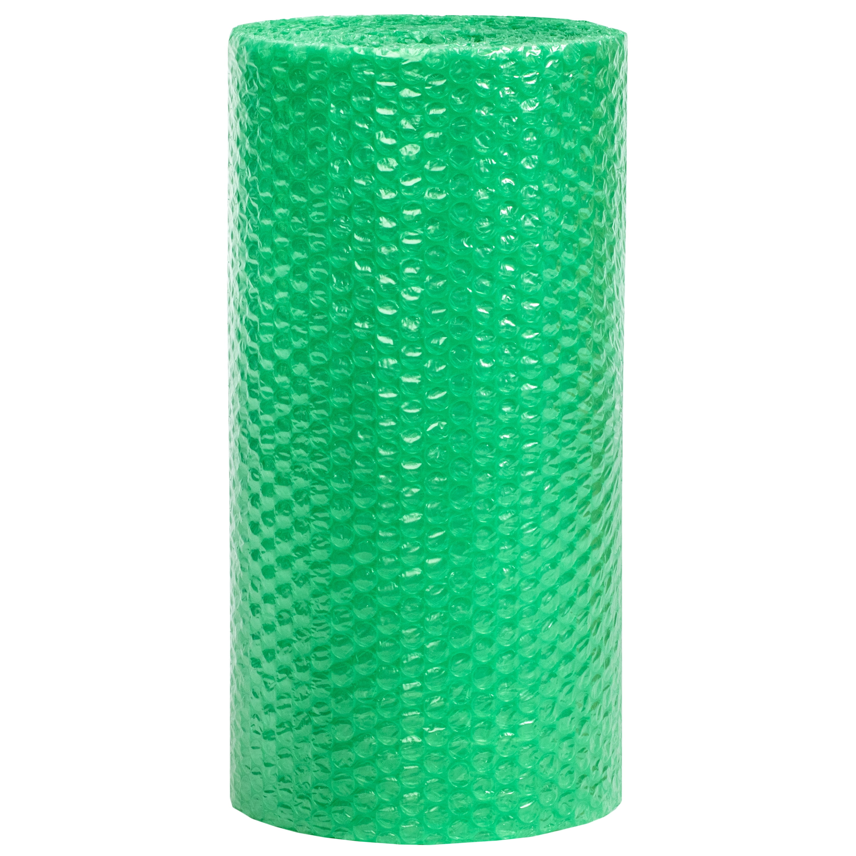 Duck Brand Color Bubble Wrap Cushioning, 12 in. x 30 ft., Green (287710)