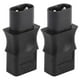 thumbnail image 1 of 2PCS IEC320 C8 a C9 Adaptador de Alimentación de 2 Pines Conector de Extensión Nuevo shamjiam  Adaptador de CA IEC 320 C8 a C9, 1 of 7
