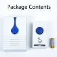 thumbnail image 1 of 100M 32 Songs Wireless Receiver Remote Control Waterproof Doorbell Door Bell, 1 of 9