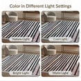 thumbnail image 7 of ODIKA 9'x12' Washable Area Rug Non-Shedding, Easy Care Door Abstract Spotted Bold Stripe Bands Doormat Striped Flowing Dynamic for Master Suite, California King, Under Bed, 7 of 7