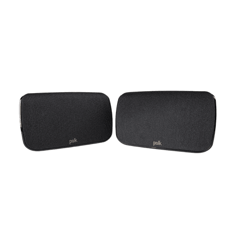 Polk Audio SR1 Wireless Rear Surround Speakers for MagniFi MAX Sound Bar System, Pair, Black (Best Rear Speakers For Surround Sound)