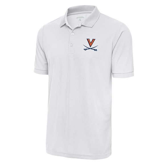 Men's Antigua White Virginia Cavaliers Legacy Pique Polo