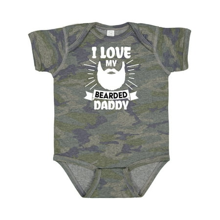 

Inktastic I Love My Bearded Daddy for Fathers Day Gift Baby Boy or Baby Girl Bodysuit