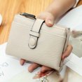 thumbnail image 1 of HLONK Spacious Retro Coin Purse Wallet - Bifold  with Separate Coin Compartment  Secure Flap Button Closure  Chic Minimalist Clutch, 1 of 7