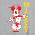 thumbnail image 3 of Disney - Mickey & Friends - Surprised Mickey - Color Block - Women's Oversized T-Shirt, 3 of 5