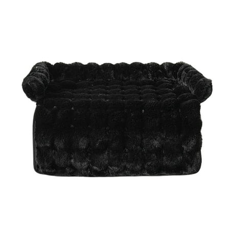 Product Category Pet Beds - Pet Mat for Couch with Cozy Calming Design Washable Furniture Protector Sofa Cover and Bunny Blanket for Puppies and Cats
