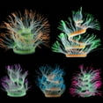 thumbnail image 2 of Artificial Plant Ornament, Colorful Simulation Silicone Sea Anemone Coral Aquarium Plant Landscaping Fish Tank Accessory for Home Decoration, 2 of 8