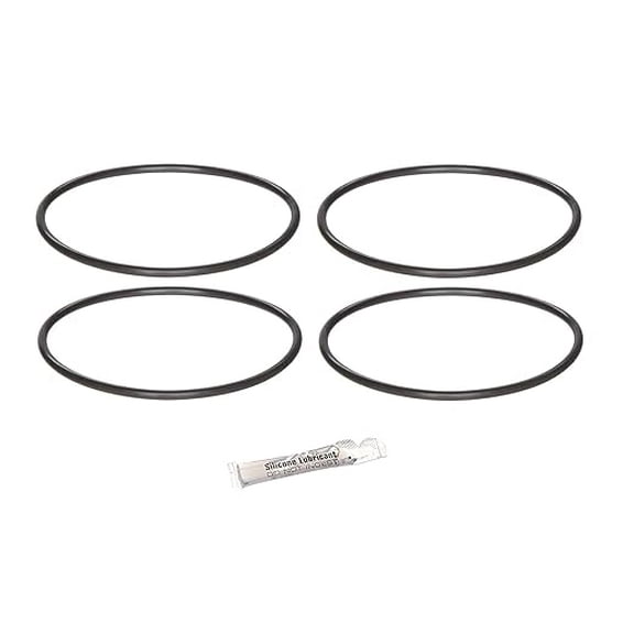 IPW Industries Inc. Replacement 4 Pack of O-Rings w/Lubricant Compatible to Pelican PC40 and PC40-20