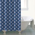 thumbnail image 4 of Blue Bigfoot Pattern Shower Curtain 72"x84" ,Bathroom Decorative Shower Curtains Set with 12 Hooks,Modern Waterproof Washable Shower Curtain, 4 of 6