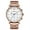 B 574 Rose Gold Shel, variant on New Automatic Watch Men's Three-Eye Steel Belt Waterproof Luminous Watch Quartz Watch