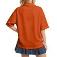 thumbnail image 6 of Dresfit Polo Shirts Womens Button Down Golf Shirts 2026 Summer Short Sleeve Collared Tennis Tops Oversized Solid Plus Size Golf T Shirts L, 6 of 6