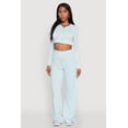 thumbnail image 2 of Womens Daisy Mineral Wash Zip Front Cropped Hoodie, 2 of 5