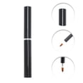 thumbnail image 3 of Unique Bargains 1 Pc Round Head Lip Brush for Business Travel Black Synthetic Fiber Hair Aluminum Tube, 3 of 5