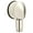 Polished Nickel, variant on American Standard Round Shower Wall Supply in Polished Nickel