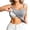 Gray, variant on Women's Ribbed Shelf Bra Camisole Summer Soft Square Neck Sleeveless Undershirt Stretch Comfy House Loungewear Gray