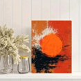 thumbnail image 2 of Qisvanset Farmhouse Swimming Cow Canvas Print 12x16 Inch Bar Bedroom Decor, 2 of 8