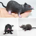 thumbnail image 2 of Set Of 6 Realistic Rat Toy, Plastic Fake Rat Model Toy, Entertainment Simulation Mouse, Terrible Prank Props, Funny Halloween Decorations Party Favor, 2 of 3
