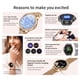 thumbnail image 3 of Reloj inteligente de 1,32 pulgadas IP67, resistente al agua, BT5.0, rastreador de actividad física, multifuncional, 3 of 8
