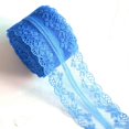 thumbnail image 1 of KAIYANG Cinta de encaje color crema de 10 yardas, 3 rollos de 4 cm de ancho, tela vintage para hacer manualidades de costura (azul), 1 of 5