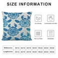thumbnail image 5 of Leisuo  Throw Pillow Case Sea Turtle Seamless Pattern,Decorative Home Cushion Cover Home Rectangle Pillowcases, 5 of 5