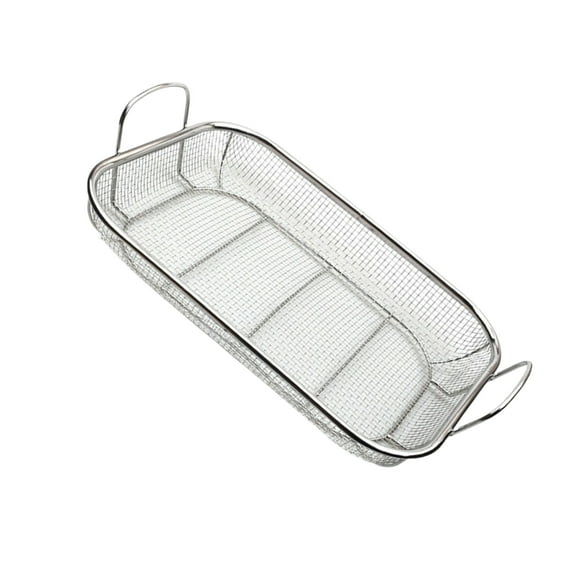 Grills Grill Basket Container 42.5x28x10.5cm Silver