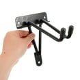 thumbnail image 5 of IBASETOY Black Wall Mounted Bike Hook for Indoor Garage Storage Heavy Duty Design, 5 of 8