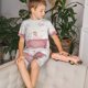 thumbnail image 4 of Balery Cute Bathtub Conjunto de Pijama Infantil de Manga Corta con Estampado – Ropa de Dormir de Algodón Suave-4X-Large, 4 of 6