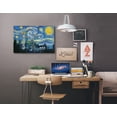 thumbnail image 2 of Seattle, Washington, Starry Night City Series, (12x18 Wrapped Canvas, Wall Decor, Artwork), 2 of 5