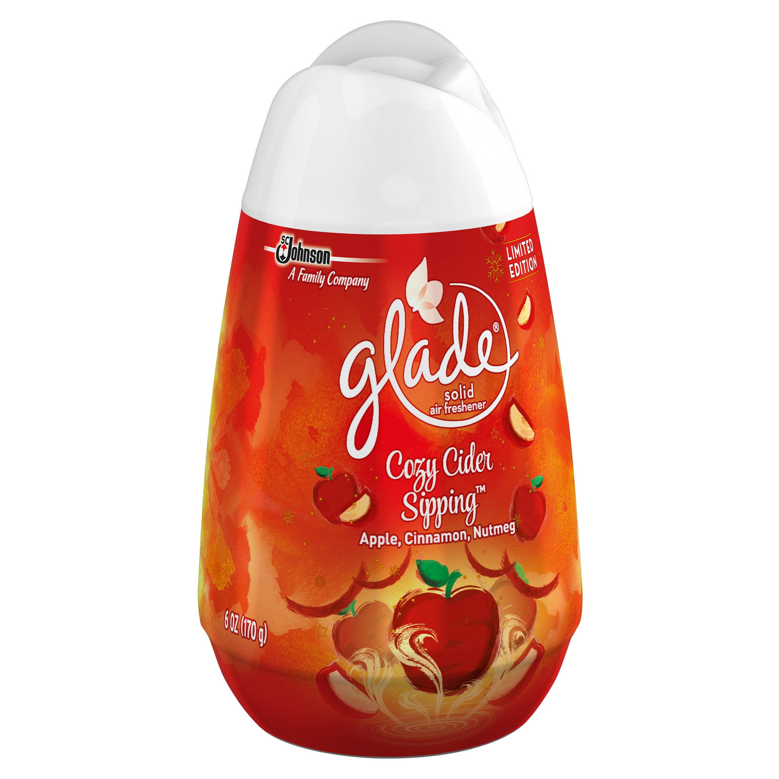 Glade Cozy Cider Sipping Solid Air Freshener, 6 Oz.