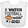thumbnail image 3 of Inktastic I Watch Football with My Gigi Boys Baby Bib, 3 of 4