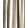 thumbnail image 3 of DKNY Panneau de Rideau Moderne Noué en Velours, 108, Argent 108 Pouces, 3 of 9
